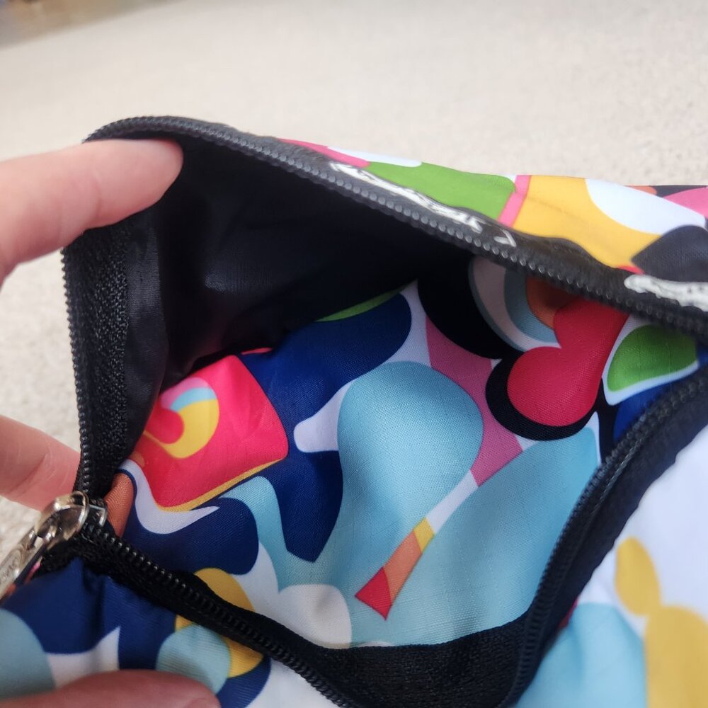 LeSportsac 3 zippered crossbody bag organizing pouch - Picture 14 of 14